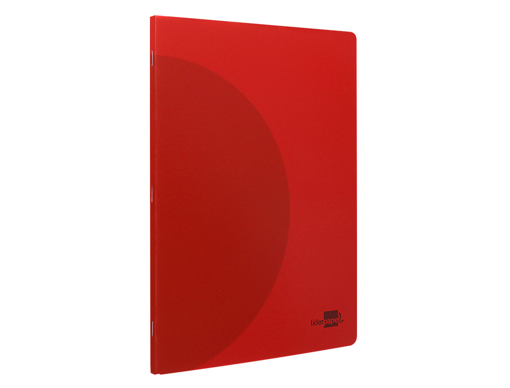 CADERNO AGRAFADO LIDERPAPEL 360 CAPA DE PLASTICO DIN A4 48 F 90 GR 5MM COM DUPLA MARGEM CORES SORTIDAS
