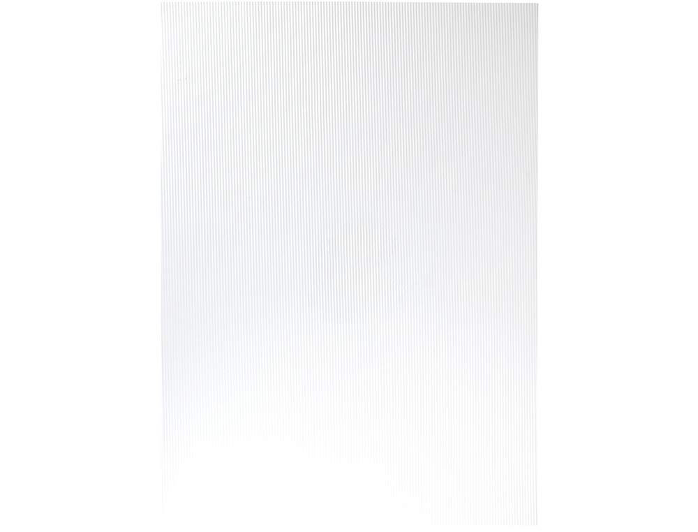 GOMA EVA ONDULADA LIDERPAPEL 50X70CM 2,2MM DE ESPESSURA BRANCO