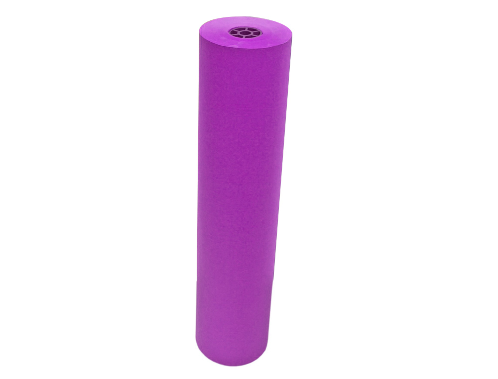 PAPEL KRAFT VERGE LIDERPAPEL VIOLETA BOBINE 10 KG