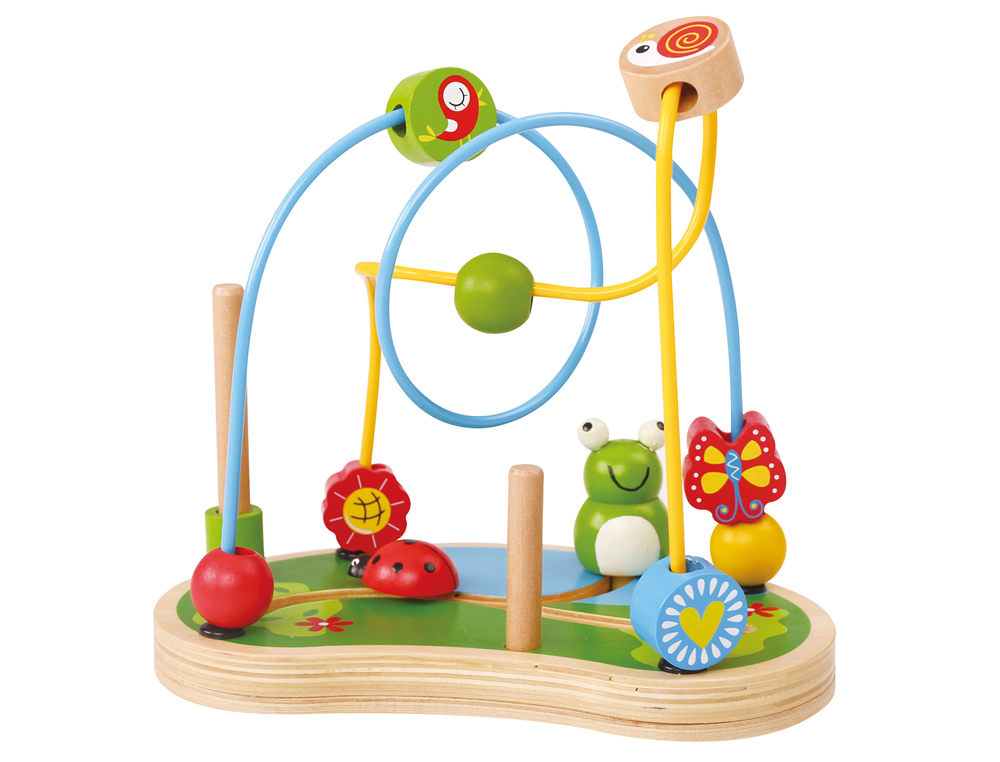 JOGO ANDREUTOYS JARDIM DE MADEIRA 20X13X19 CM