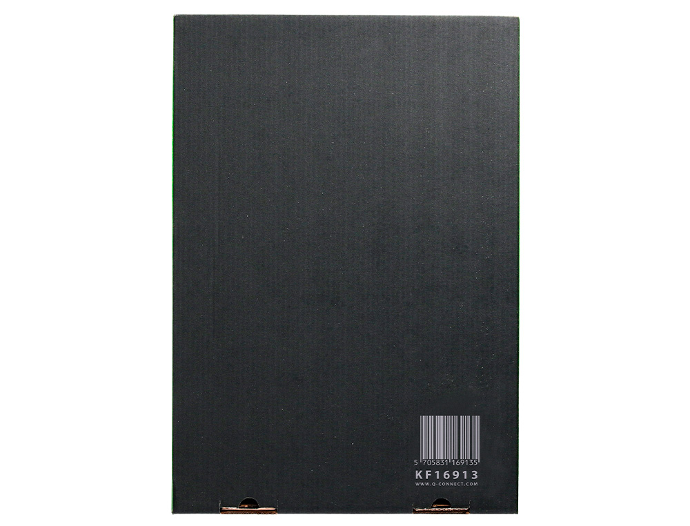 BOLSA CATALOGO/MICA Q-CONNECT FOLIO 80 MICRONS CRISTAL BOLSA DE 10 UNIDADES