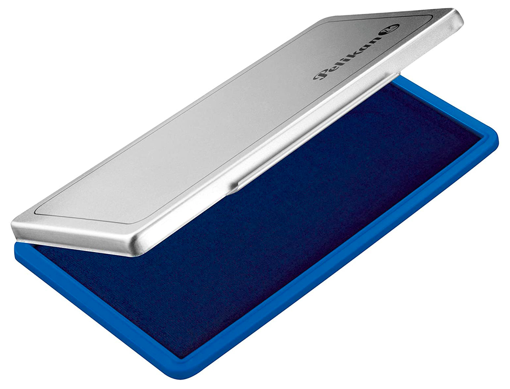 ALMOFADA PARA CARIMBOS PELIKAN N 1, 9 X 16 CM AZUL