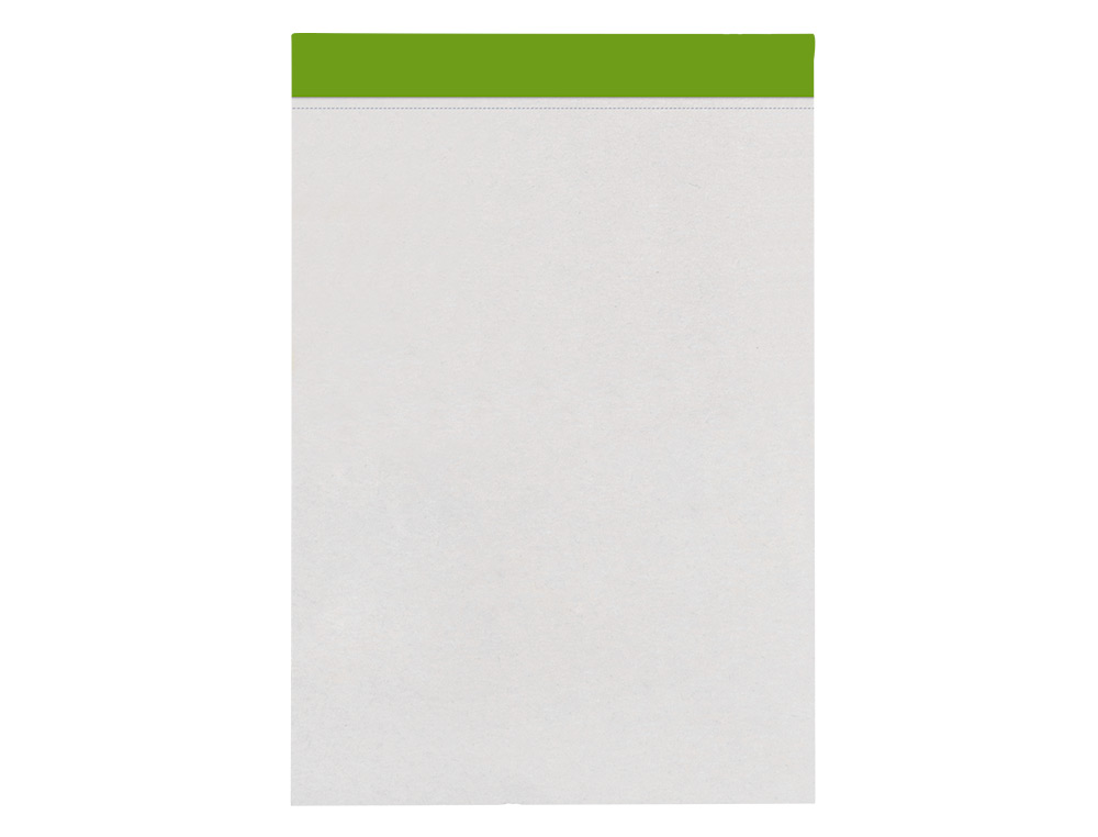 BLOCO DE APONTAMENTOS LIDERPAPEL LISO A7 80 FOLHAS 60G/M2 PERFURADO SEM CAPA