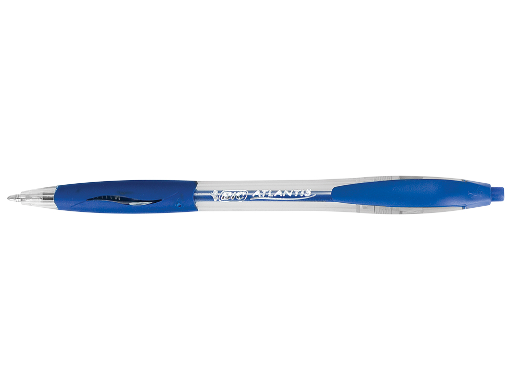 ESFEROGRAFICA BIC ATLANTIS AZUL RETRATIL TINTA OLEO PONTA DE 1 MM