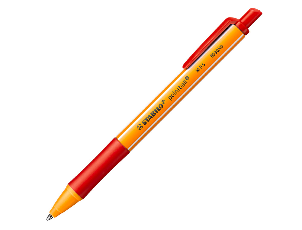 ESFEROGRAFICA STABILO POINTBALL 0,5 MM COR VERMELHO