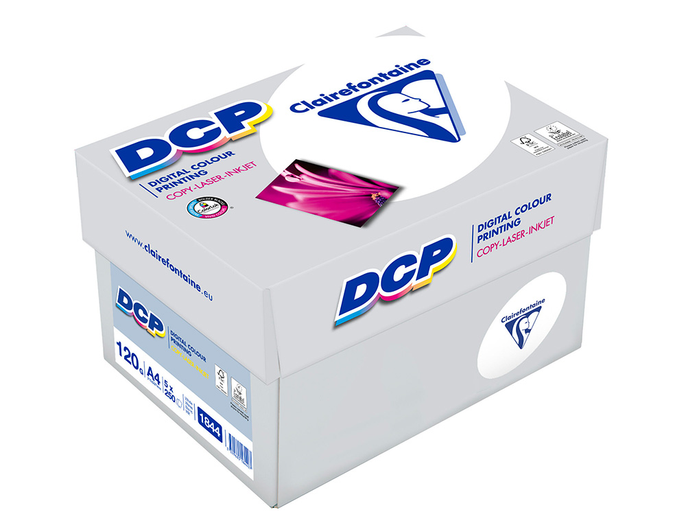 PAPEL FOTOCOPIA CLAIREFONTAINE DIN A4 120 GR EMBALAGEM DE 250 FOLHAS
