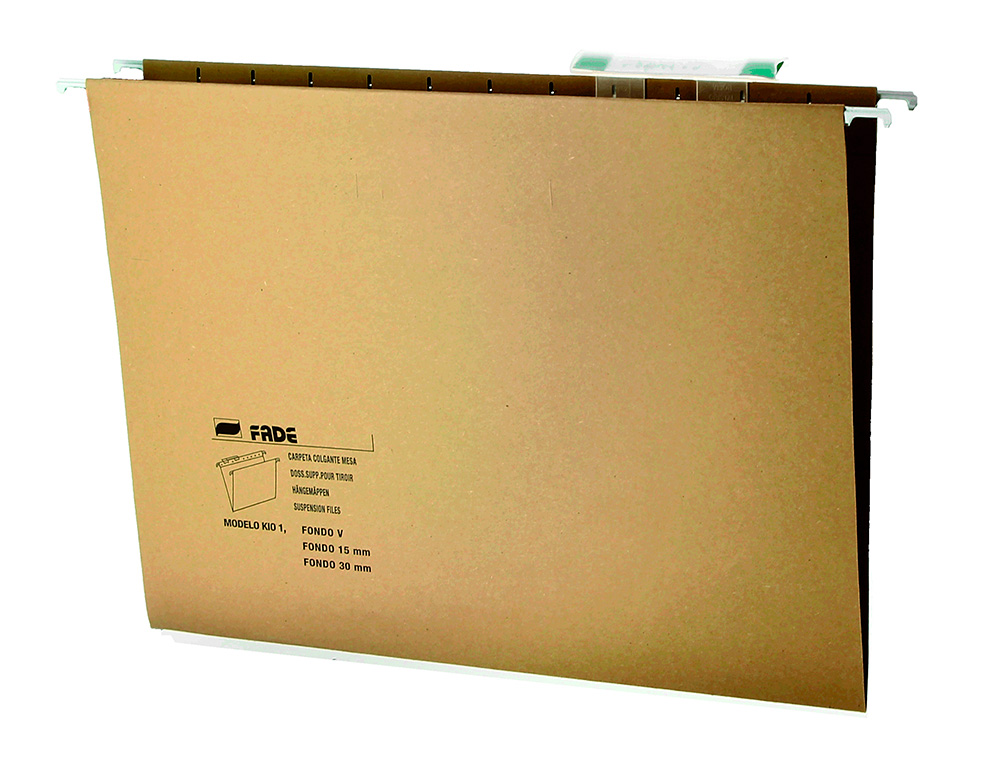 CAPAS DE SUSPENSAO HAMELIN DIN A4 VISOR SUPERIOR KRAFT ECO