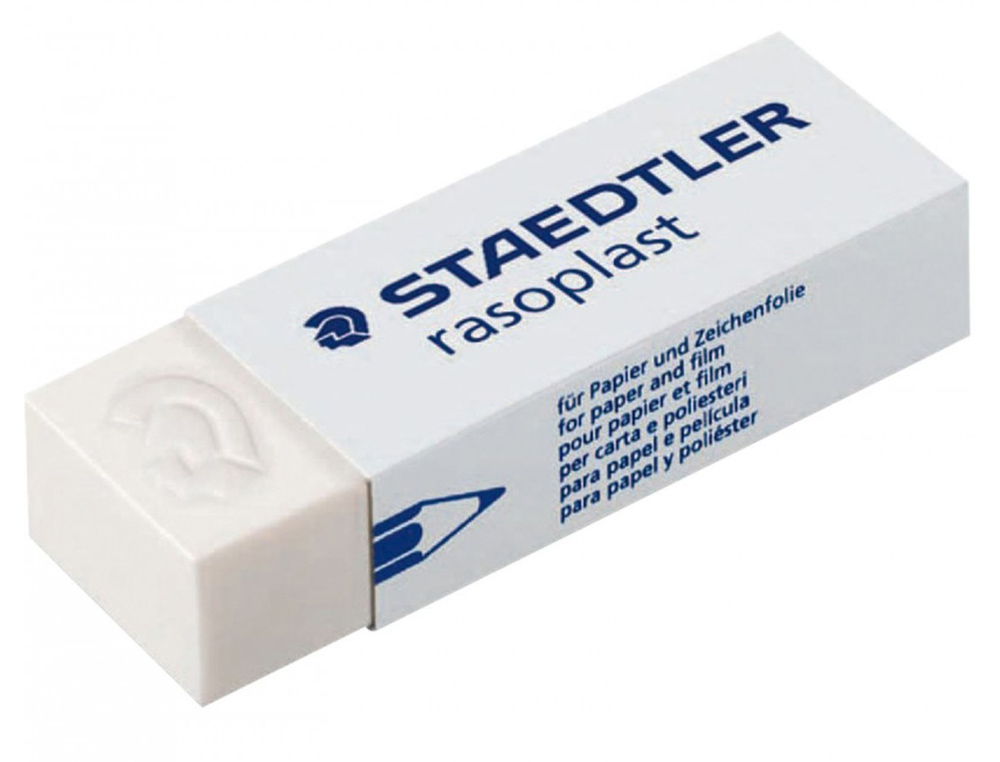 BORRACHA STAEDTLER BRANCA 526 B40 PLASTICO