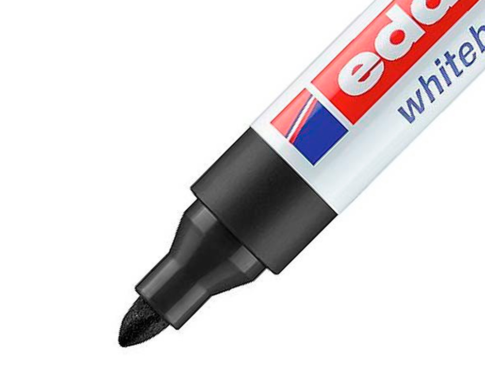 MARCADOR EDDING PARA QUADRO BRANCO 660 COR PRETO PONTA REDONDA 3 MM RECARREGAVEL