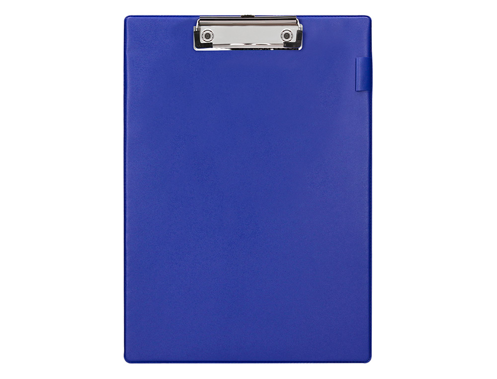 PORTA NOTAS Q-CONNECT MINICLIPS PVC DIN A4 AZUL