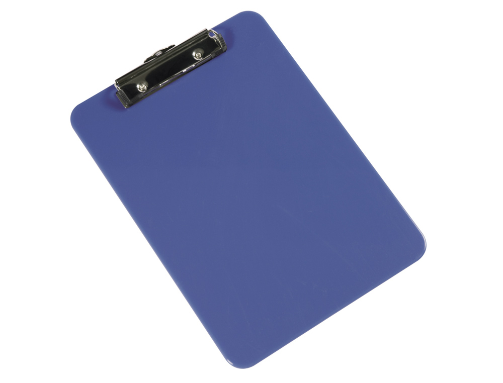 PORTA NOTAS Q-CONNECT PLASTICO DIN A4 AZUL 3 MM