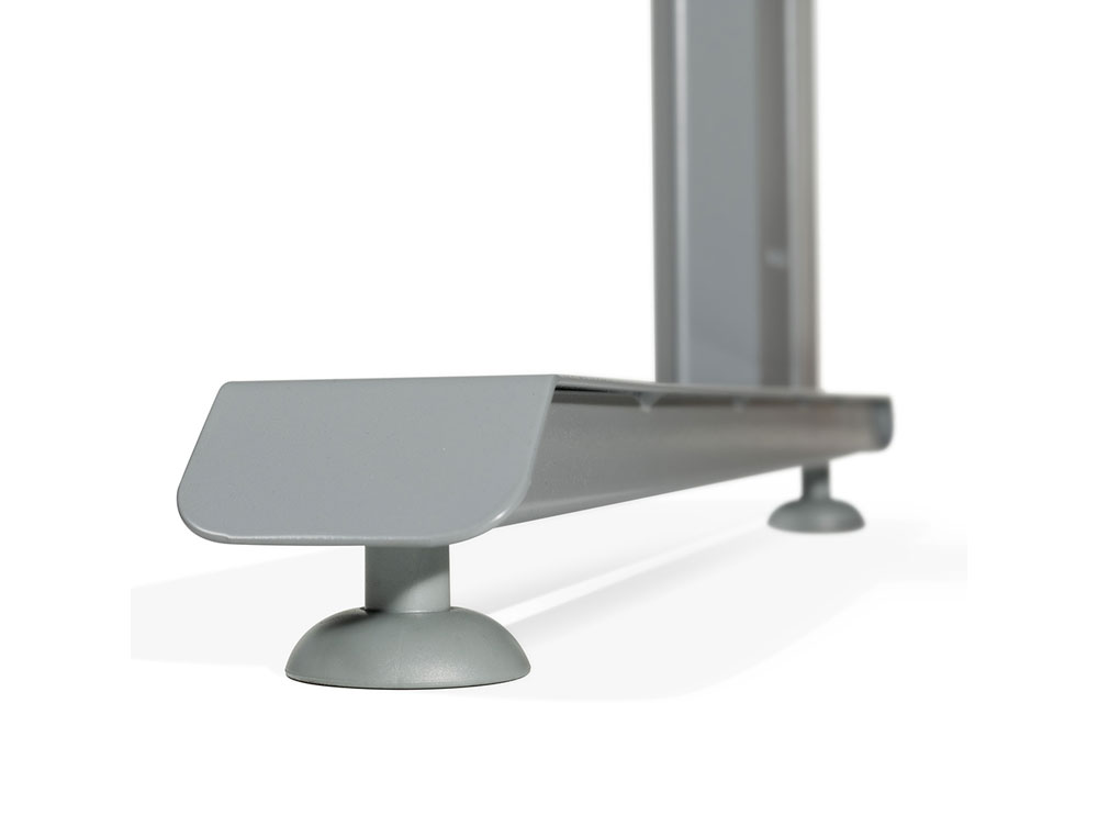 ALA PARA MESA ROCADA SERIE METAL 180X120 CM DIREITA ACABAMENTO AC01 FAIA