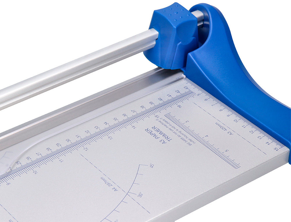CISALHA Q-CONNECT METALICA DE ROLO DE 32 CM COM BASE DE ALUMINIO