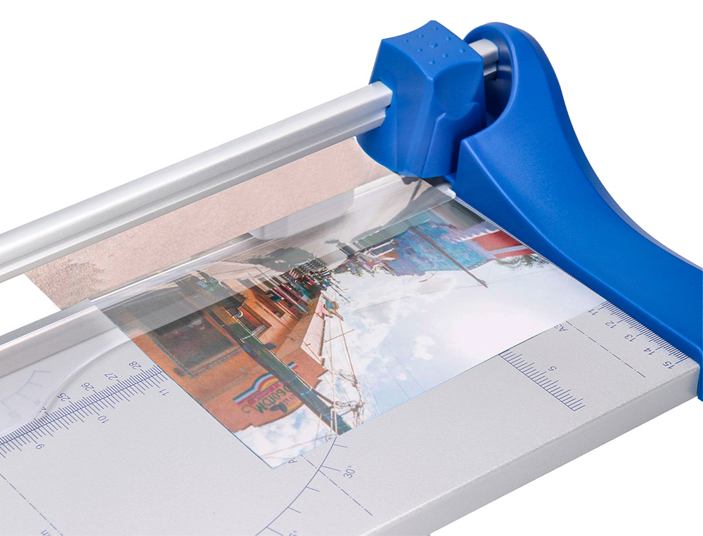 CISALHA Q-CONNECT METALICA DE ROLO DE 32 CM COM BASE DE ALUMINIO