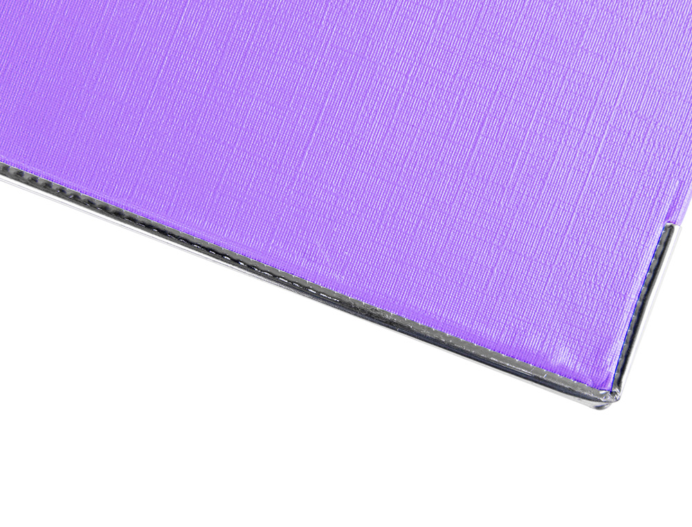 PASTA DE ARQUIVO DE ALAVANCA LIDERPAPEL DOCUMENTA PVC FOLIO LOMBADA 52 MM LILAS
