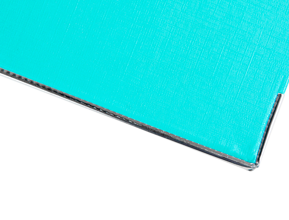 PASTA DE ARQUIVO DE ALAVANCA LIDERPAPEL DOCUMENTA PVC FOLIO LOMBADA 52 MM VERDE CLARO