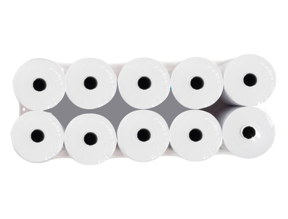ROLO TERMICO PARA IMPRESSORA 80X60X11 MM 58 GR