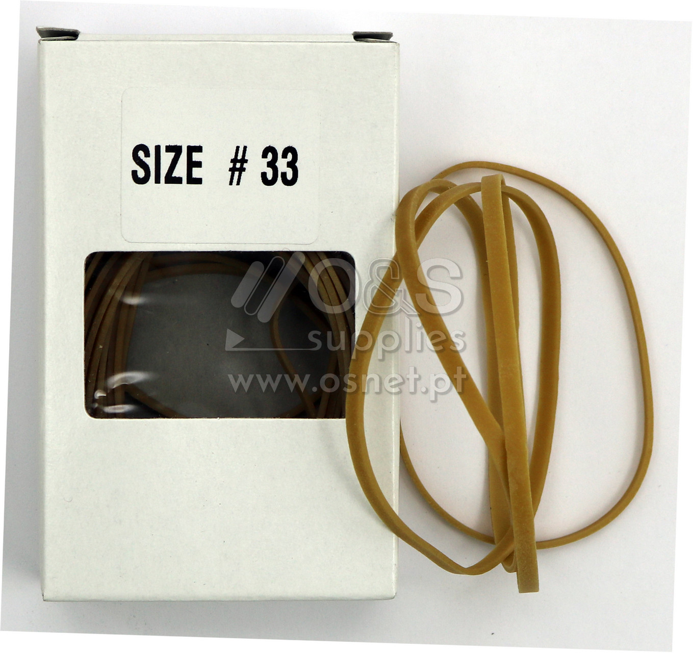 CX. 25GRM. ELASTICOS N0. 33