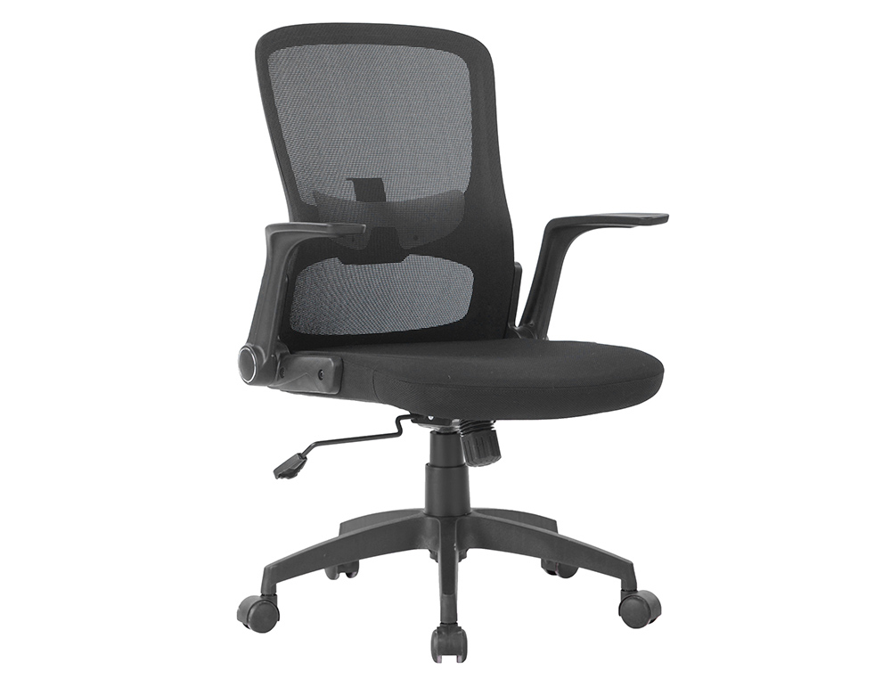 CADEIRA DE ESCRITORIO Q-CONNECT VARESE BASE METAL REGULAVEL EM ALTURA 910+75MM ALTURA 610MM LARGURA 550MM PROFUNDIDADE P