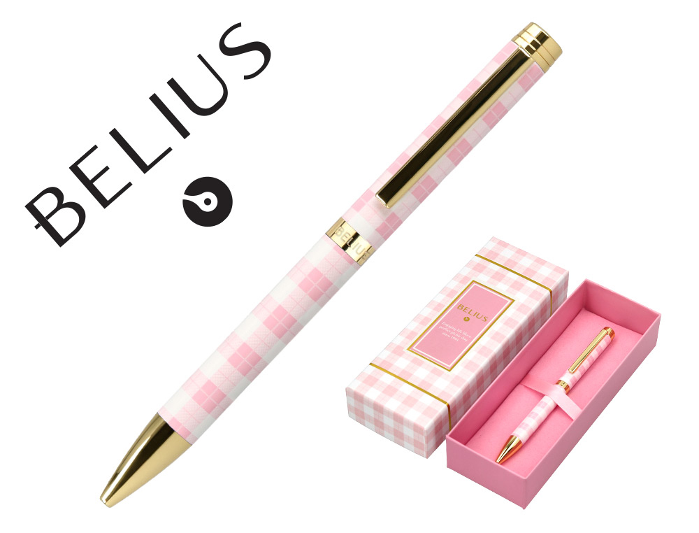 ROLLER BELIUS PICNIC ALUMINIO COR ROSA DOURADO TINTA COR PRETO CAIXA DE DESIGN