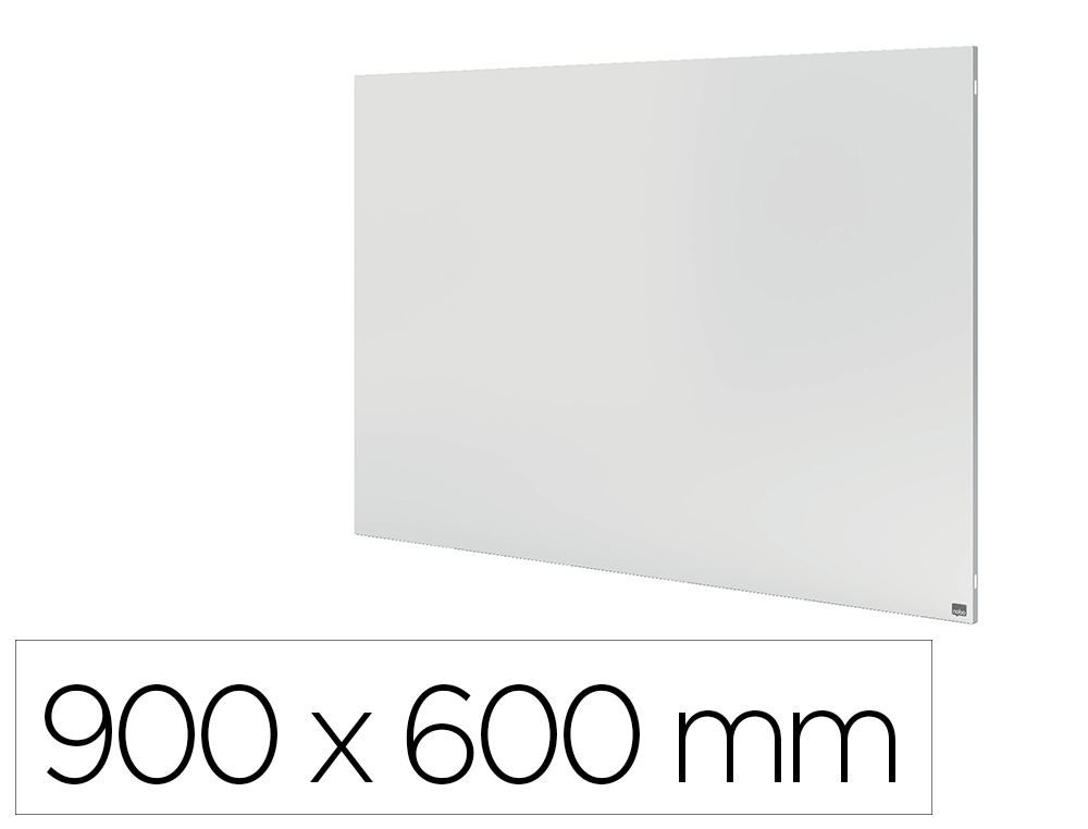QUADRO BRANCO NOBO INFINITY SEM MOLDURA ACO LACADO MAGNETICO 900X600 MM