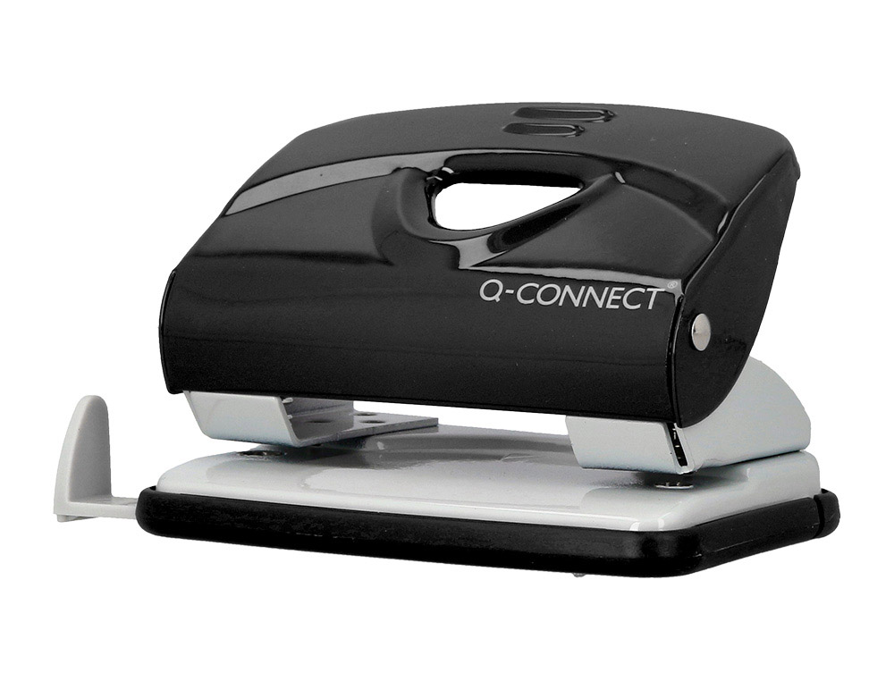 FURADOR Q-CONNECT KF14217 PRETO ABERTURA 2 MM CAPACIDADE 20 FOLHAS