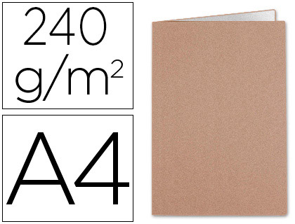 CLASSIFICADOR LIDERPAPEL KRAFT, TAM A4 315 X 235 MM COM BRANCO INTENSO