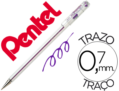 ESFEROGRAFICA PENTEL BK77 VIOLETA