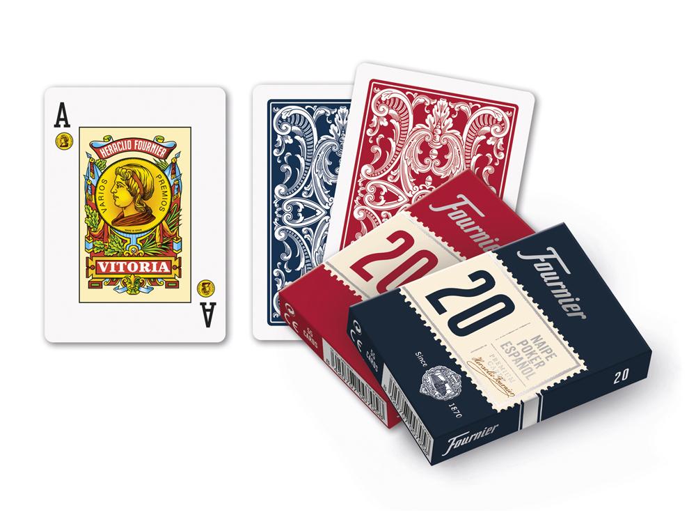 BARALHO DE POKER FOURNIER 20-54