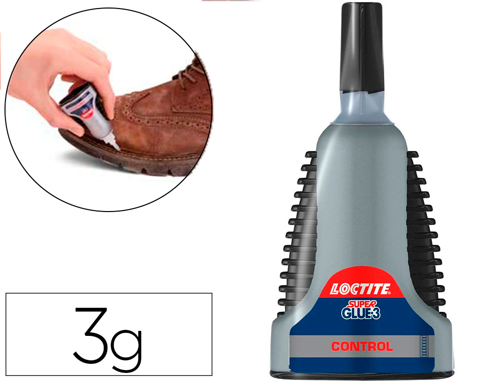 COLA LOCTITE SUPER COLA 3 CONTROL POWER GEL 3 GR COLA INSTANTNEA