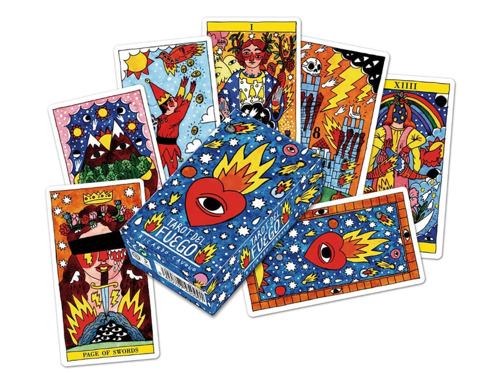 BARALHO FOURNIER TAROT DO FOGO 78 CARTAS