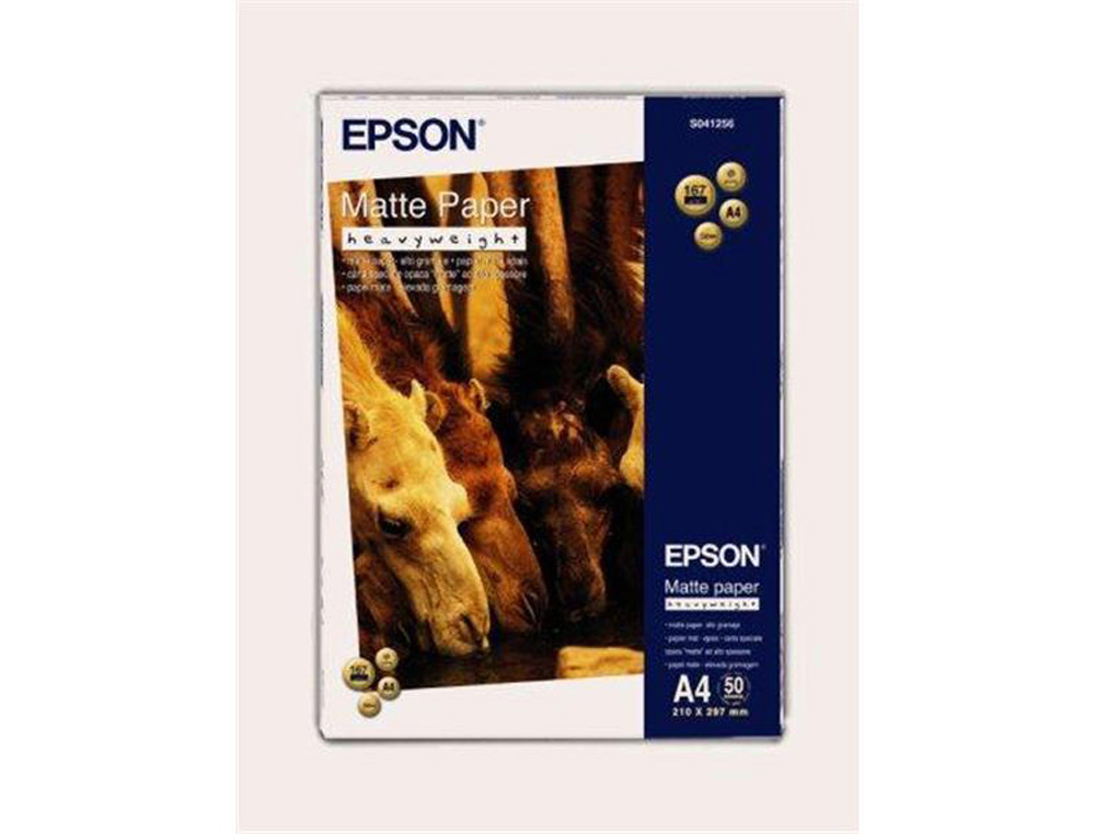 PAPEL FOTOGRAFICO EPSON MATE A4 167 GR PACK DE 50 HOJAS