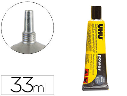 COLA POWER UHU MULTI FUNCOES TRANSPARENTE 33 ML
