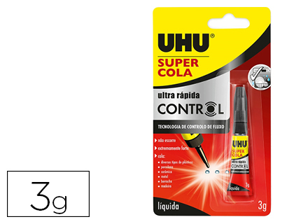 SUPER COLA UHU CONTROL 3 GR