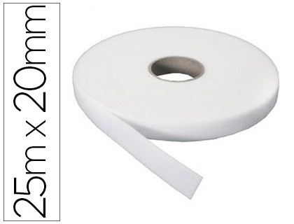 FITA DE VELCRO ADESIVO SUMO DIDACTIC RUGOSA ROLO 25 MX20 MM