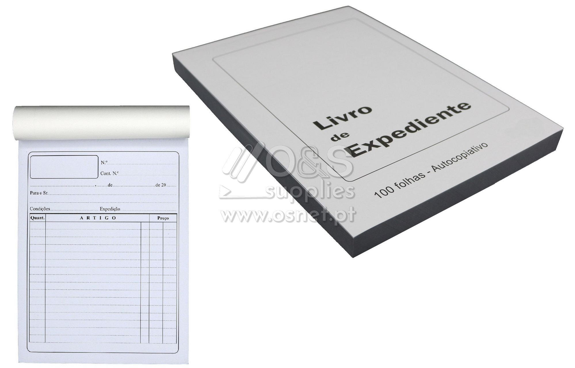LIVRO EXPEDIENTE A6 AUTOCOPIATIVO GIOMOS
