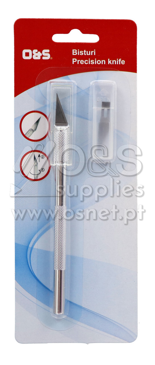 BL BISTURI 14.7CM + RECARGA O&S