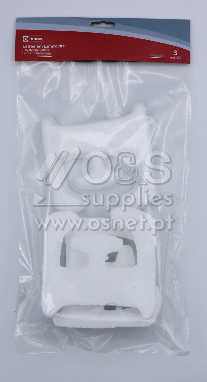 EMB C/ 3UND LETRA E ESFEROVITE GIOMOS